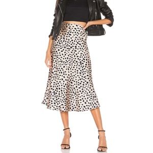 Lovers + Friends Madalena Midi Skirt